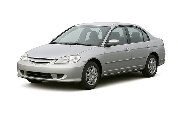 Замена лобового стекла на Honda Civic VII restayling